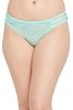 Buy Low Waist Bikini Panty In Seafoam Green With Cage Detailing Lace