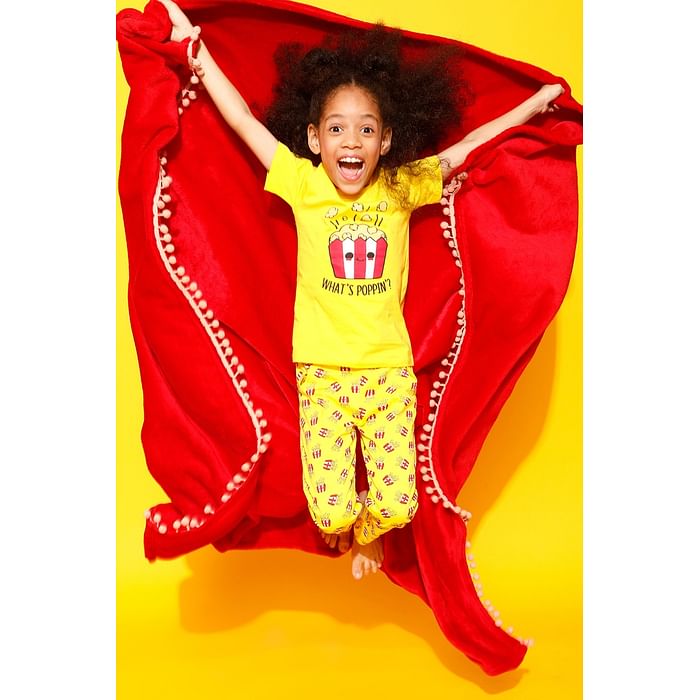 Clovia 100% Cotton - Tweens Top & Pyjama Set in Popcorn Print - Yellow - GLT006P02, Light yellow
Clovia 100% Cotton - Tweens Top & Pyjama Set in Popcorn Print - Yellow - GLT006P02, Light yellow