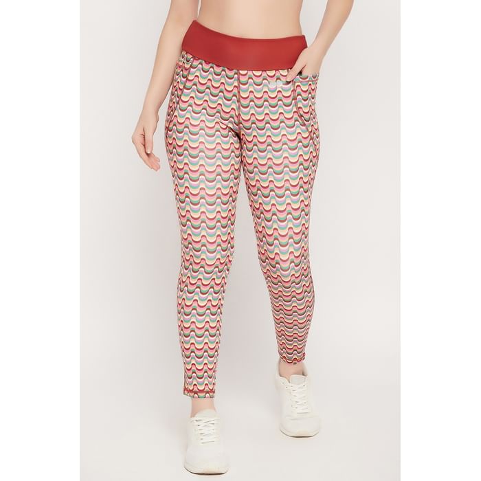 Clovia High-Rise Y2K Print Active Tights in Multicolour with Side Pockets - AB0042R19
Clovia High-Rise Y2K Print Active Tights in Multicolour with Side Pockets - AB0042R19