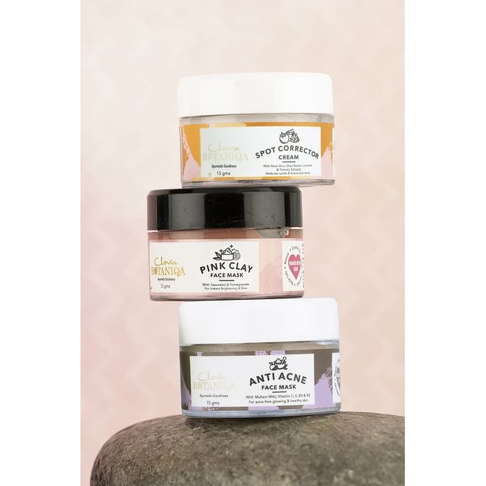 Clovia Be Flawless & Stay Rejuvenated Ayurvedic Skincare Combo by Clovia Botaniqa - BQC027S39, Transparent
Clovia Be Flawless & Stay Rejuvenated Ayurvedic Skincare Combo by Clovia Botaniqa - BQC027S39, Transparent