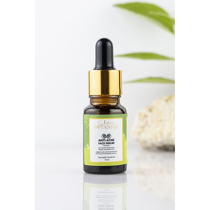 Clovia Anti-Acne Mini Face Serum with Salicylic Acid & Niacinamide by Clovia Botaniqa - 10 ml - BQFS08S18, White
Clovia Anti-Acne Mini Face Serum with Salicylic Acid & Niacinamide by Clovia Botaniqa - 10 ml - BQFS08S18, White