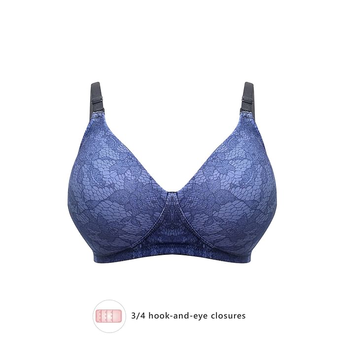 Clovia Padded Non-Wired Printed Full Coverage Multiway T-shirt Bra in Blue - BR0935F08, Navy
Clovia Padded Non-Wired Printed Full Coverage Multiway T-shirt Bra in Blue - BR0935F08, Navy
