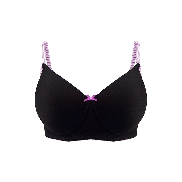 Clovia Padded Non-Wired Full Coverage Multiway T-Shirt Bra in Black- Cotton - BR1049M13
Clovia Padded Non-Wired Full Coverage Multiway T-Shirt Bra in Black- Cotton - BR1049M13