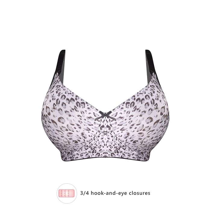 Clovia Padded Non-Wired Animal Print Full Coverage T-Shirt Bra in Baby Pink - BR1804G12, Lavender
Clovia Padded Non-Wired Animal Print Full Coverage T-Shirt Bra in Baby Pink - BR1804G12, Lavender