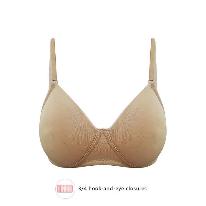 Clovia Padded Non-Wired Full Coverage Multiway T-Shirt Bra in Beige - BR1964P24, Nude-colour
Clovia Padded Non-Wired Full Coverage Multiway T-Shirt Bra in Beige - BR1964P24, Nude-colour