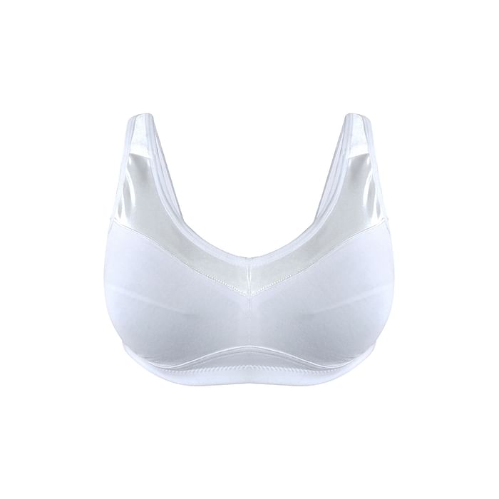 Clovia Non-Padded Non-Wired High Support Full Figure Bra in White - Cotton - BR2052R18
Clovia Non-Padded Non-Wired High Support Full Figure Bra in White - Cotton - BR2052R18