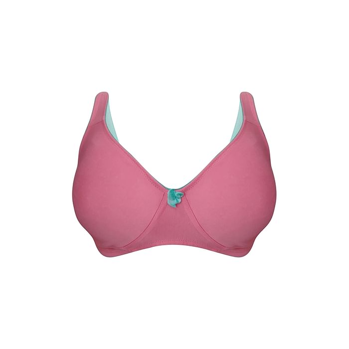 Clovia Non-Padded Non-Wired Full Cup Bra in Baby Pink - Cotton - BR3001P22, Light pink
Clovia Non-Padded Non-Wired Full Cup Bra in Baby Pink - Cotton - BR3001P22, Light pink