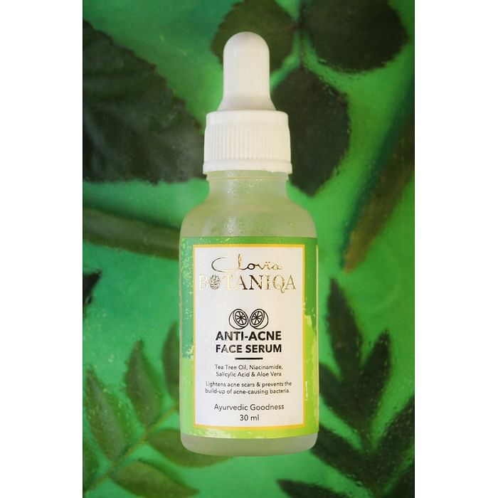 Clovia Anti-Acne Face Serum with Salicylic Acid & Niacinamide by Clovia Botaniqa - 30ml - BQF008S18, White
Clovia Anti-Acne Face Serum with Salicylic Acid & Niacinamide by Clovia Botaniqa - 30ml - BQF008S18, White