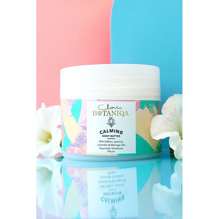 Clovia Calming Body Butter with Jasmine, Lavender, Moringa by Clovia Botaniqa - 200gm - BQB005B18, White
Clovia Calming Body Butter with Jasmine, Lavender, Moringa by Clovia Botaniqa - 200gm - BQB005B18, White