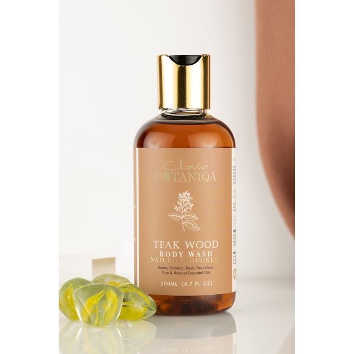 Clovia Teak Wood Body Wash with Grapefruit & Basil by Clovia Botaniqa - 200 ml - BQBS10W06, Brown
Clovia Teak Wood Body Wash with Grapefruit & Basil by Clovia Botaniqa - 200 ml - BQBS10W06, Brown