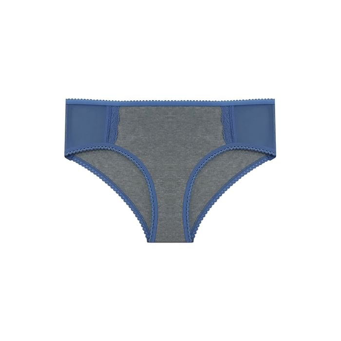 Clovia Cotton Mid Waist Hipster Panty with Lace Panels In Grey - PN3306P05, Dark grey
Clovia Cotton Mid Waist Hipster Panty with Lace Panels In Grey - PN3306P05, Dark grey