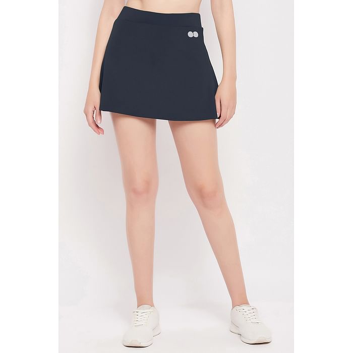 Clovia High-Rise Active Skirt in Dark Grey with Attached Inner Shorts - AB0118P05
Clovia High-Rise Active Skirt in Dark Grey with Attached Inner Shorts - AB0118P05