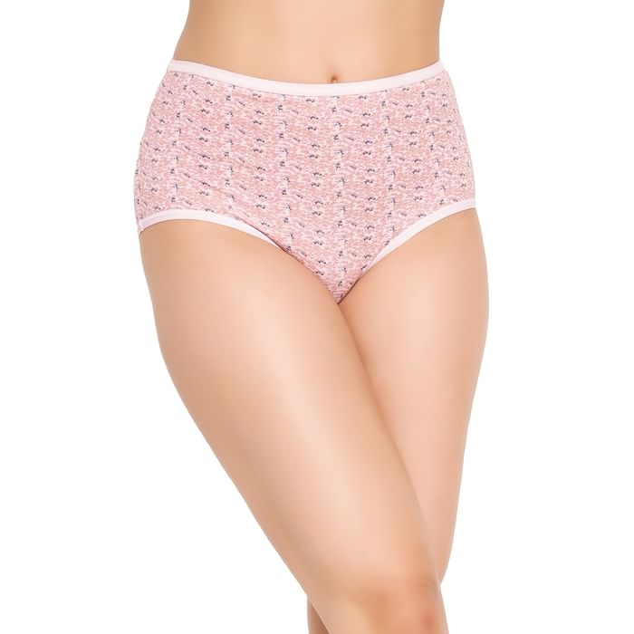 Clovia High Waist Floral Print Hipster Panty in Baby Pink - Cotton - PN3221Y22, Light pink
Clovia High Waist Floral Print Hipster Panty in Baby Pink - Cotton - PN3221Y22, Light pink