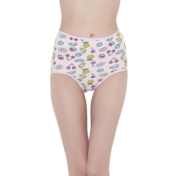 Clovia High Waist Fruit Print Hipster Panty in Baby Pink - Cotton - PN3457A22, Light pink
Clovia High Waist Fruit Print Hipster Panty in Baby Pink - Cotton - PN3457A22, Light pink