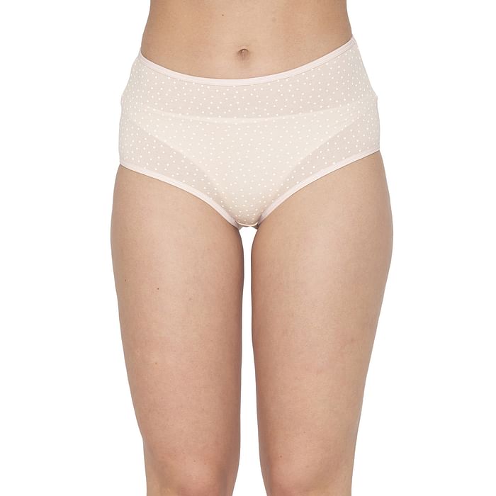 Clovia High Waist Polka Print Hipster Panty in Dusty Pink - Cotton - PN3221C22, Light pink
Clovia High Waist Polka Print Hipster Panty in Dusty Pink - Cotton - PN3221C22, Light pink