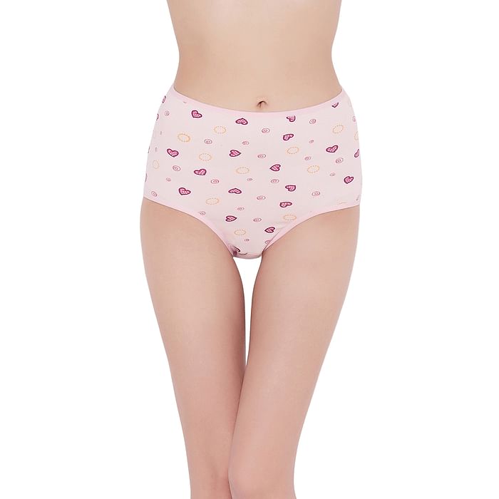 Clovia High Waist Printed Hipster Panty in Baby Pink - Cotton - PN3457E22, Light pink
Clovia High Waist Printed Hipster Panty in Baby Pink - Cotton - PN3457E22, Light pink