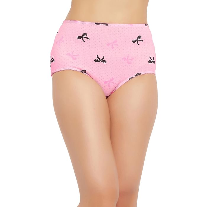 Clovia High Waist Printed Hipster Panty in Baby Pink - Cotton - PN3015G22, Light pink
Clovia High Waist Printed Hipster Panty in Baby Pink - Cotton - PN3015G22, Light pink