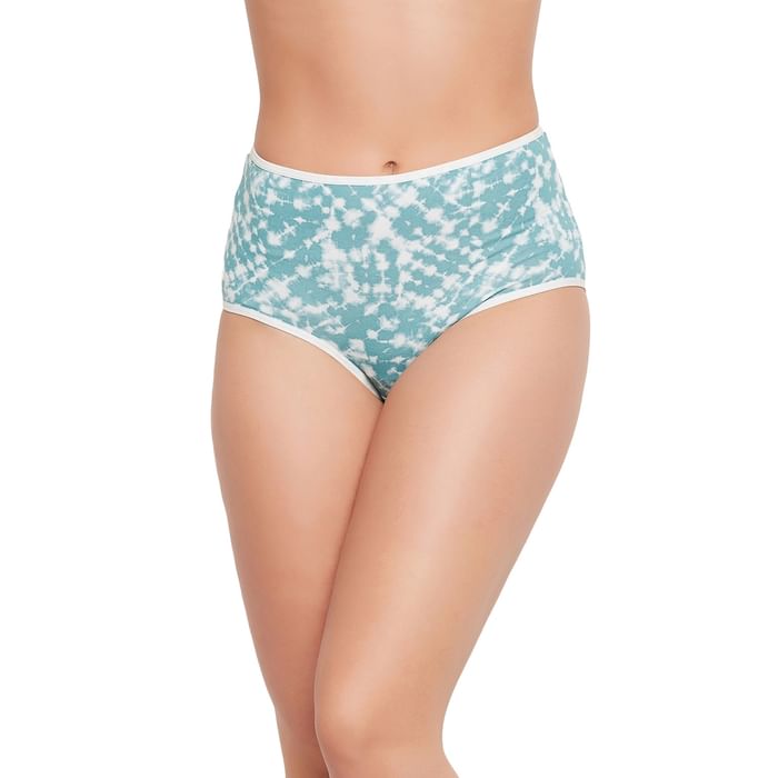 Clovia High Waist Printed Hipster Panty in Sky Blue - Cotton - PN3221D03, Light blue
Clovia High Waist Printed Hipster Panty in Sky Blue - Cotton - PN3221D03, Light blue