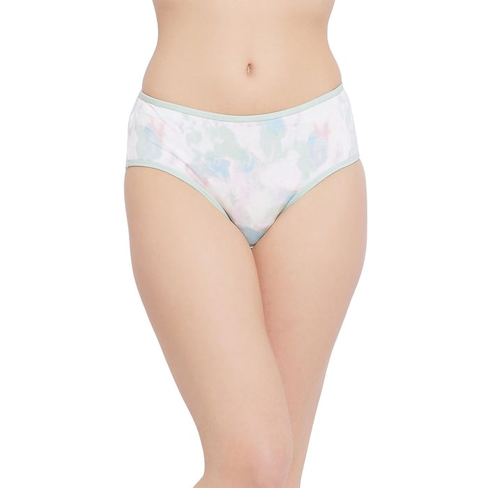 Clovia Mid Waist Marble Print Hipster Panty in White - Cotton - PN3411C11, Light green
Clovia Mid Waist Marble Print Hipster Panty in White - Cotton - PN3411C11, Light green