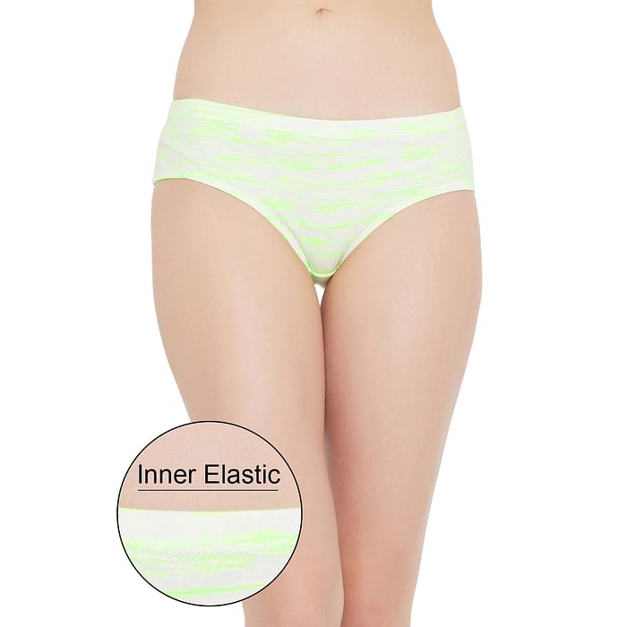 Clovia Mid Waist Printed Hipster Panty in Fluorescent Green with Inner Elastic - Cotton - PN3076K11, Light green
Clovia Mid Waist Printed Hipster Panty in Fluorescent Green with Inner Elastic - Cotton - PN3076K11, Light green