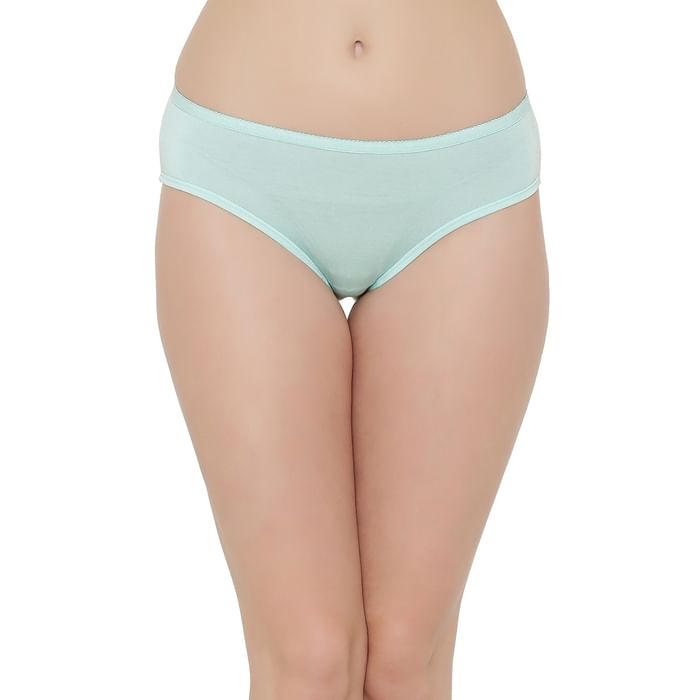 Clovia Modal Mid Waist Hipster Panty with Inner Elastic - PN2548P03, Light blue
Clovia Modal Mid Waist Hipster Panty with Inner Elastic - PN2548P03, Light blue