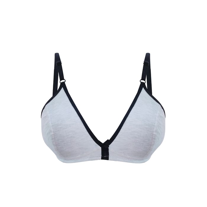 Clovia Non-Padded Non-Wired Demi Cup Bra in Grey - Cotton Rich - BR2131P01, Light grey
Clovia Non-Padded Non-Wired Demi Cup Bra in Grey - Cotton Rich - BR2131P01, Light grey