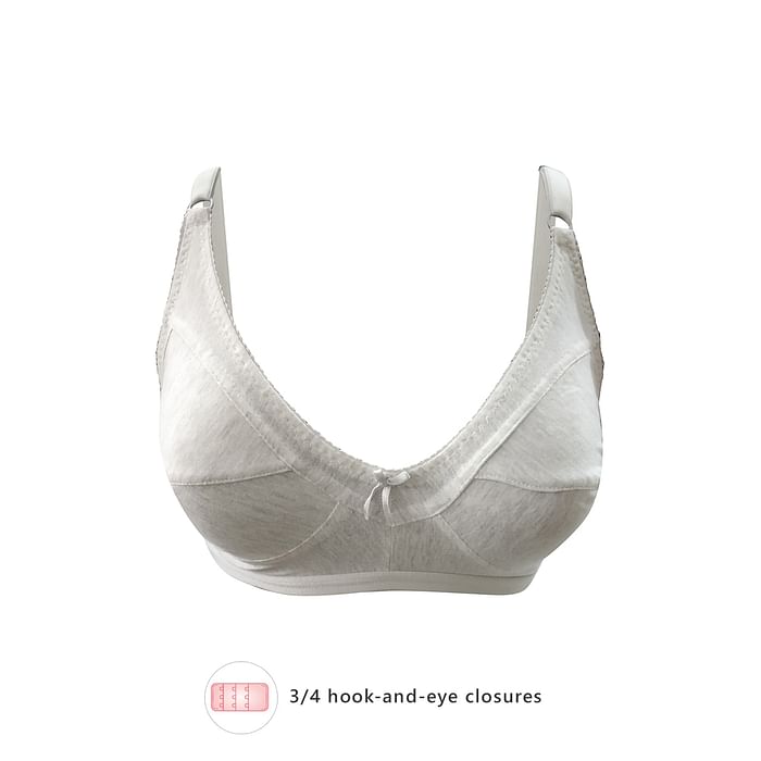 Clovia Non-Padded Non-Wired Full Figure Bra in Grey - Cotton Rich - BR0185S01, Light grey
Clovia Non-Padded Non-Wired Full Figure Bra in Grey - Cotton Rich - BR0185S01, Light grey