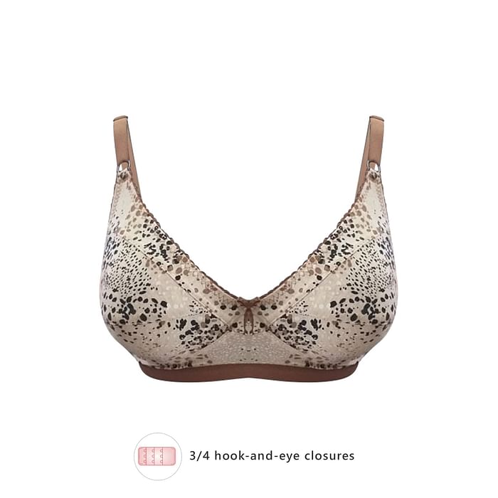 Clovia Non-Padded Non-Wired Printed Full Figure Bra in Beige- 100%Cotton - BR0185W24, Nude-colour
Clovia Non-Padded Non-Wired Printed Full Figure Bra in Beige- 100%Cotton - BR0185W24, Nude-colour