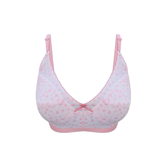 Clovia Non-Padded Non-Wired Floral Print Full Figure Bra in Baby Pink - Cotton Rich - BR0185W22, Light pink
Clovia Non-Padded Non-Wired Floral Print Full Figure Bra in Baby Pink - Cotton Rich - BR0185W22, Light pink