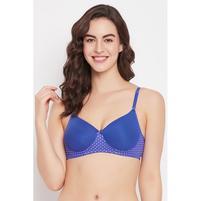 Clovia Padded Non-Wired Full Cup Multiway T-shirt Bra in Electric Blue - BR5204T08, Navy
Clovia Padded Non-Wired Full Cup Multiway T-shirt Bra in Electric Blue - BR5204T08, Navy