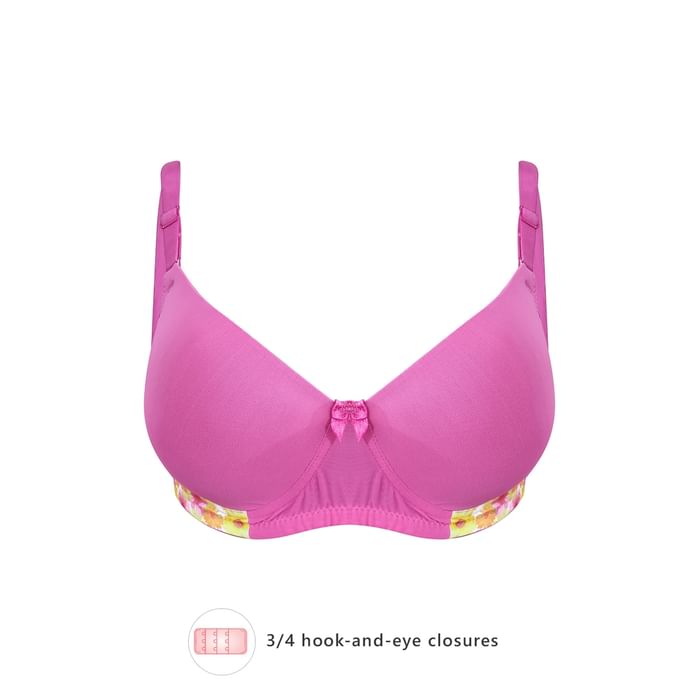 Clovia Padded Non-Wired Full Cup Multiway T-shirt Bra in Pink - BR1897Y22, Light pink
Clovia Padded Non-Wired Full Cup Multiway T-shirt Bra in Pink - BR1897Y22, Light pink