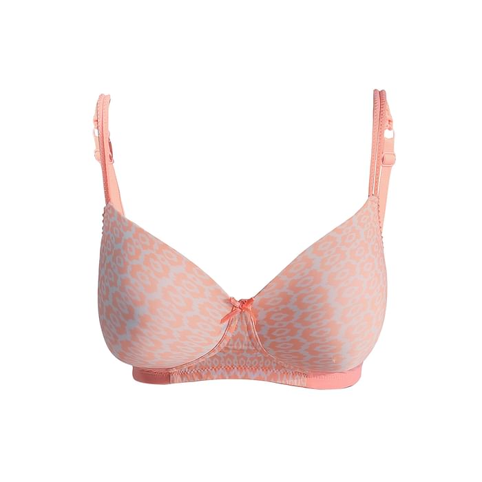 Clovia Padded Non-Wired Full Cup Printed Multiway T-shirt Bra in Orange - BR1737P34, Teal
Clovia Padded Non-Wired Full Cup Printed Multiway T-shirt Bra in Orange - BR1737P34, Teal