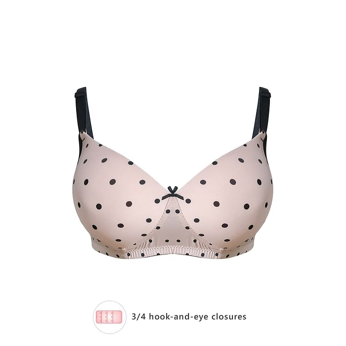 Clovia Padded Non-Wired Animal Print Full Coverage T-Shirt Bra in Baby Pink - BR1804G22, Light pink
Clovia Padded Non-Wired Animal Print Full Coverage T-Shirt Bra in Baby Pink - BR1804G22, Light pink