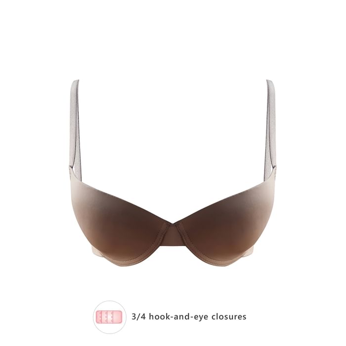 Clovia Padded Underwired Demi Cup Plunge Bra in Nude-Colour - BR2198P05, Dark grey
Clovia Padded Underwired Demi Cup Plunge Bra in Nude-Colour - BR2198P05, Dark grey