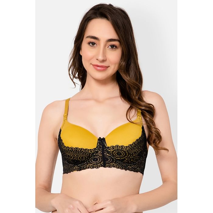 Clovia Padded Underwired Full Cup Multiway Bra in Olive Green - BR2168P17, Dark green
Clovia Padded Underwired Full Cup Multiway Bra in Olive Green - BR2168P17, Dark green