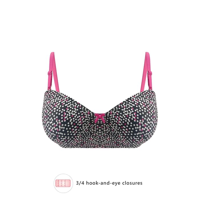 Clovia Padded Underwired Full Cup Strapless Bra in Black with Balconette Style - BR2107A13
Clovia Padded Underwired Full Cup Strapless Bra in Black with Balconette Style - BR2107A13