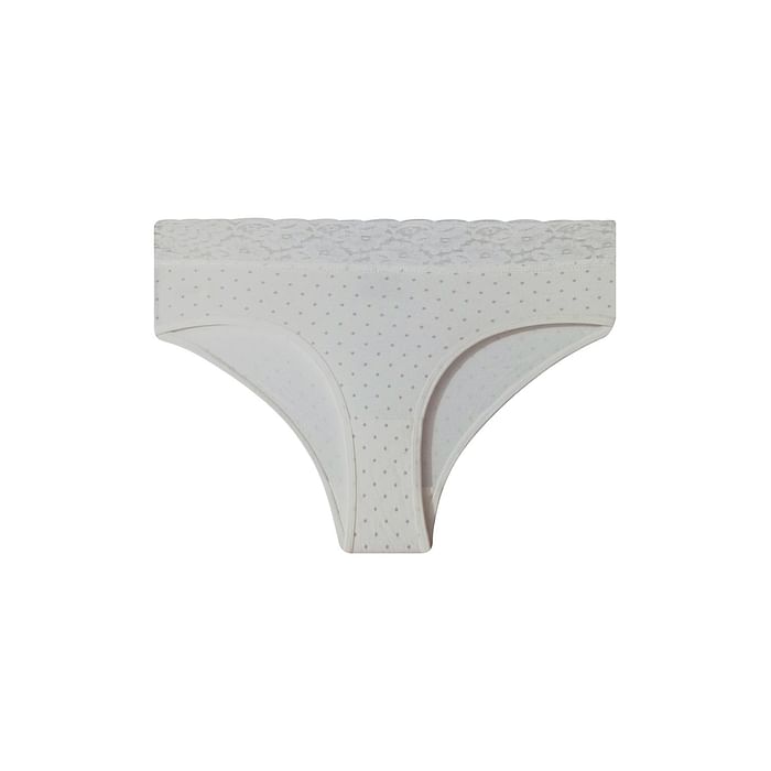 Clovia Mid Waist Star Print Hipster Panty in White with Lace Waist - Cotton - PN3278B18
Clovia Mid Waist Star Print Hipster Panty in White with Lace Waist - Cotton - PN3278B18