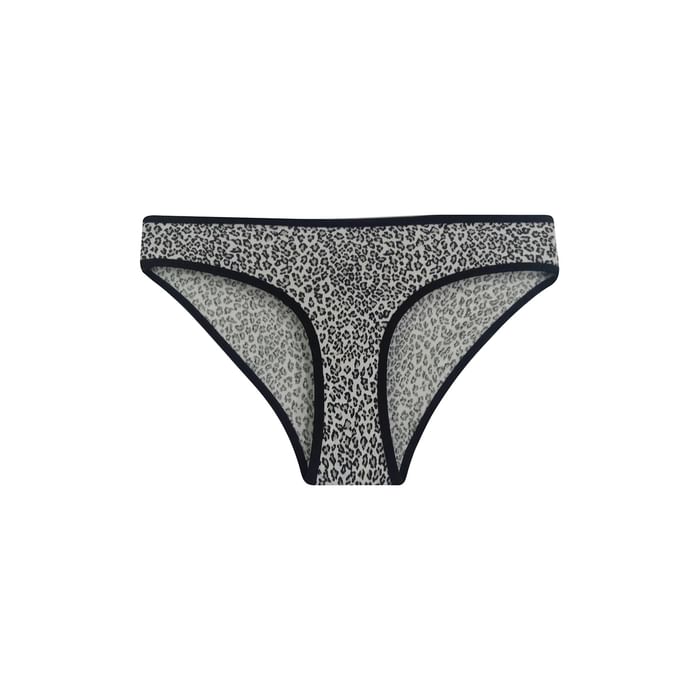 Clovia Mid Waist Animal Print Bikini Panty in White - Cotton - PN3467U13, Black
Clovia Mid Waist Animal Print Bikini Panty in White - Cotton - PN3467U13, Black