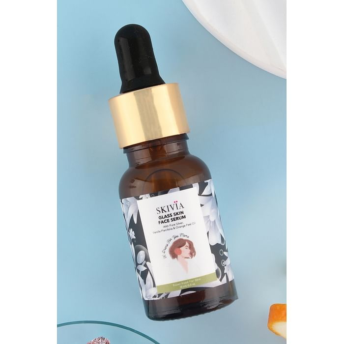 Clovia Skivia Glass Skin Face Serum with Pure Silver & Vanilla Planifolia - 15 ml - SKFM03S01, Light grey
Clovia Skivia Glass Skin Face Serum with Pure Silver & Vanilla Planifolia - 15 ml - SKFM03S01, Light grey