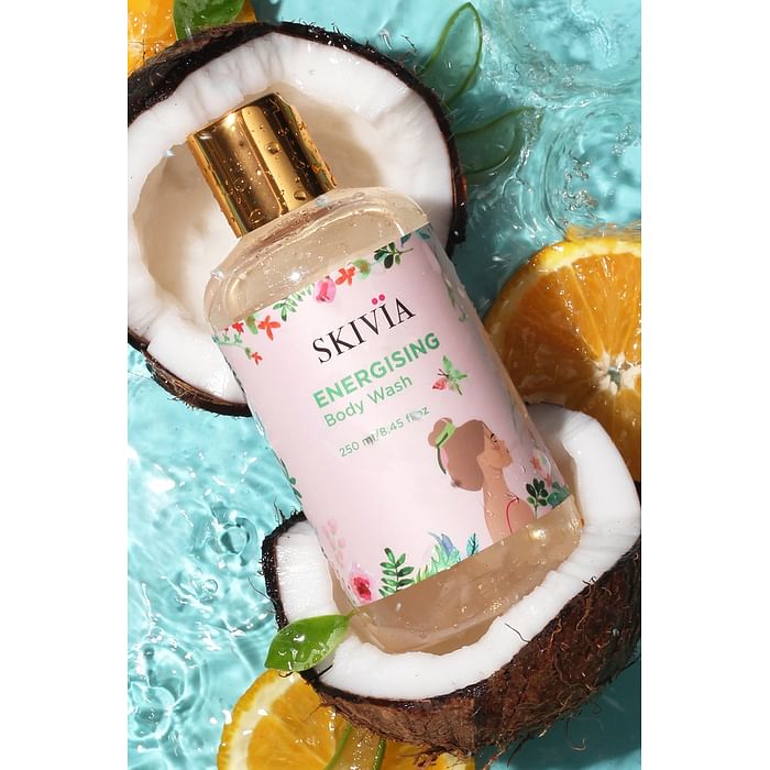 Clovia Skivia Energising Body Wash With Argan, Avocado & Coconut Oil - 250 ml - SKB007W39, Transparent
Clovia Skivia Energising Body Wash With Argan, Avocado & Coconut Oil - 250 ml - SKB007W39, Transparent