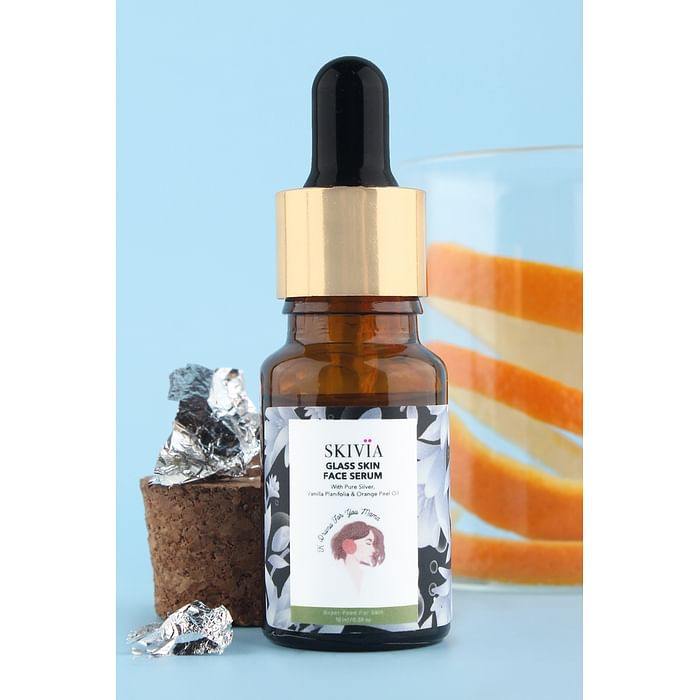 Clovia Skivia Glass Skin Face Serum with Pure Silver & Vanilla Planifolia - 10 ml - SKFS03S01, Light grey
Clovia Skivia Glass Skin Face Serum with Pure Silver & Vanilla Planifolia - 10 ml - SKFS03S01, Light grey