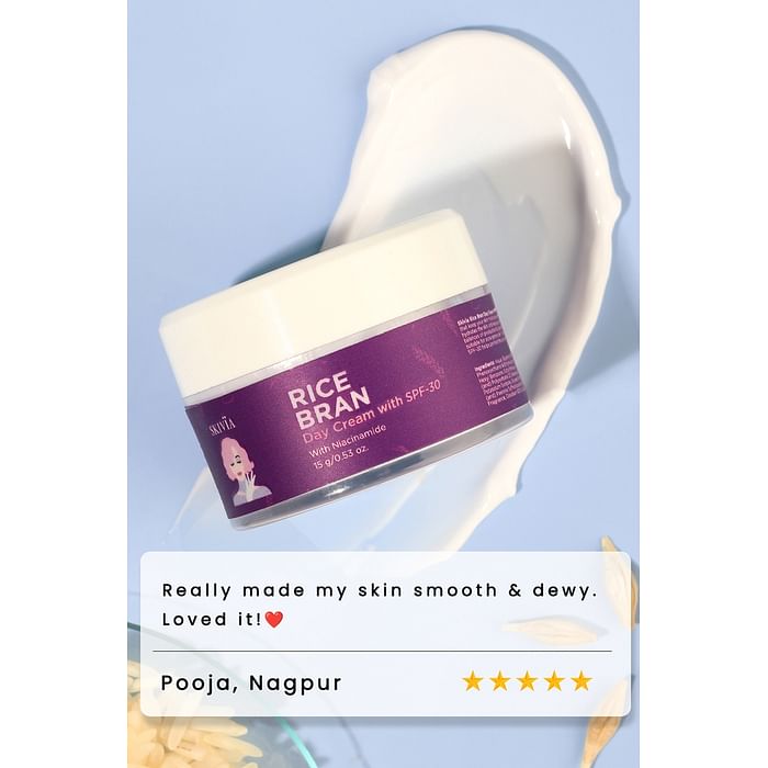 Clovia Skivia Rice Bran Mini Day Cream with SPF-30 & Niacinamide - 15 g - SKFM20C12, Lavender
Clovia Skivia Rice Bran Mini Day Cream with SPF-30 & Niacinamide - 15 g - SKFM20C12, Lavender