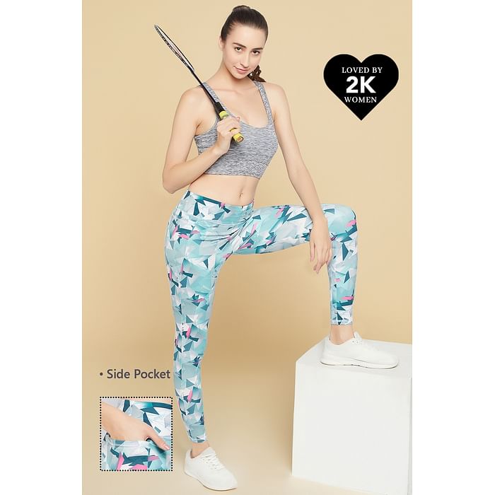 Clovia High-Rise Abstract Print Active Tights in Light Grey with Side Pocket - AB0042E01
Clovia High-Rise Abstract Print Active Tights in Light Grey with Side Pocket - AB0042E01