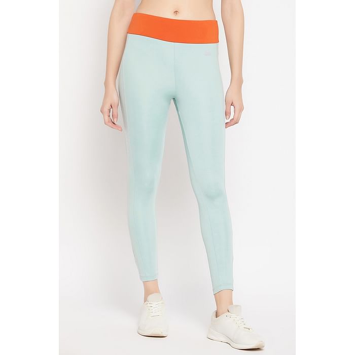 Clovia Snug Fit High-Rise Active Tights in Forest Green with Contrast Waistband - AB0020A11, Light green
Clovia Snug Fit High-Rise Active Tights in Forest Green with Contrast Waistband - AB0020A11, Light green