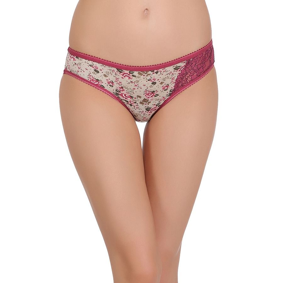 Buy Floral Print Mid Waist Bikini Online India Best Prices Cod