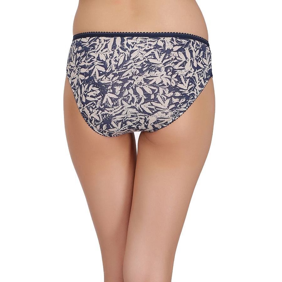 Buy Low Waist Printed Bikini With Lace Wings Online India Best Prices