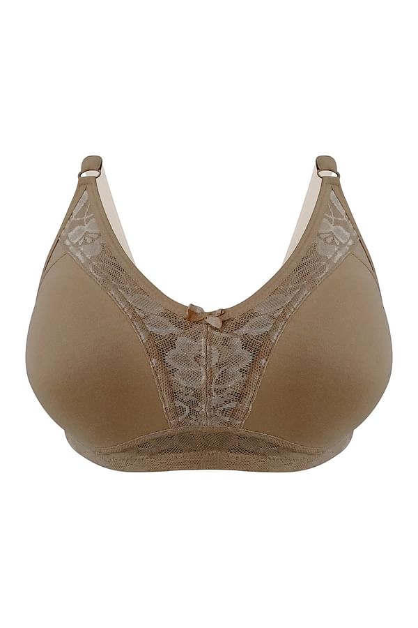 Buy Non Wired Lightly Padded Spacer Cup T Shirt Bra In Nude Colour