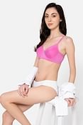 Padded Non-Wired Full Cup T-shirt Bra in Lavender