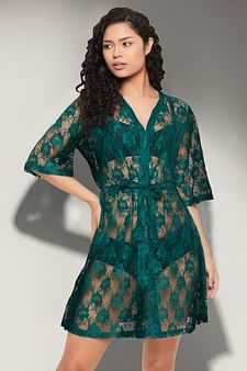 Lace Nightwear Buy Net Nighties Nightdress Online Clovia