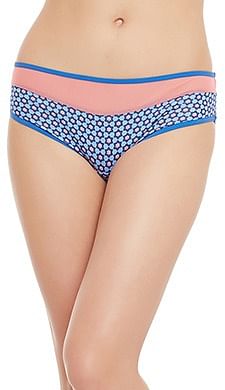 Front listing image for Cotton Mid Waist Printed Hipster Panty